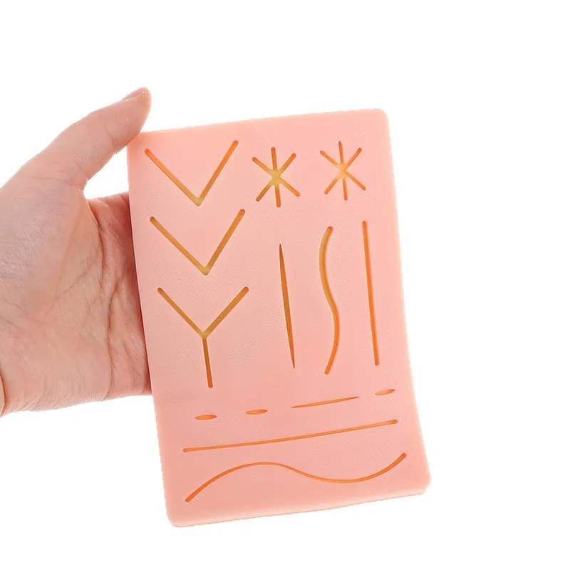 

1pc Silicone Skin Suture Training Pad Dental Medical Students Teaching Training Tool Suturing Module Surgical Accessories