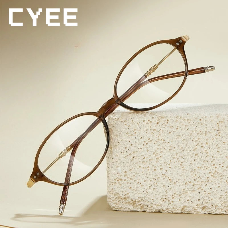 

CYEE Anti-Glare Anti-Reflective Coatings Reading Glasses Anti Blue Ray Eyewear Custom Myopia Prescription Optical Eyegiasses