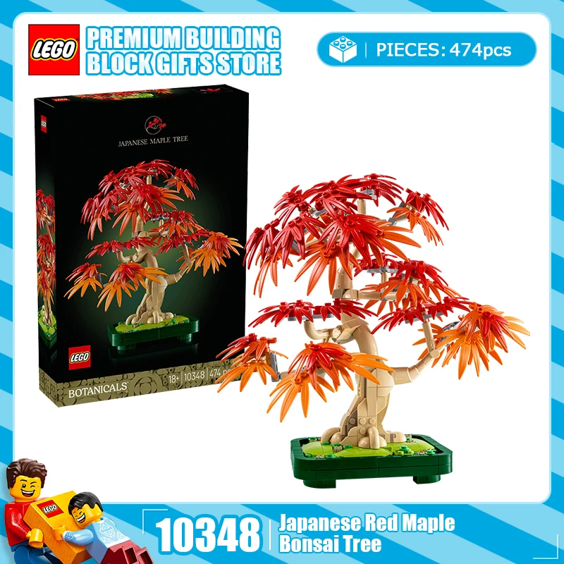 

Lego Building Blocks 10348 Red Maple Tree Bonsai Flower Plant Series Children's and Men's Assembled Puzzle Toy 2025 New Edition