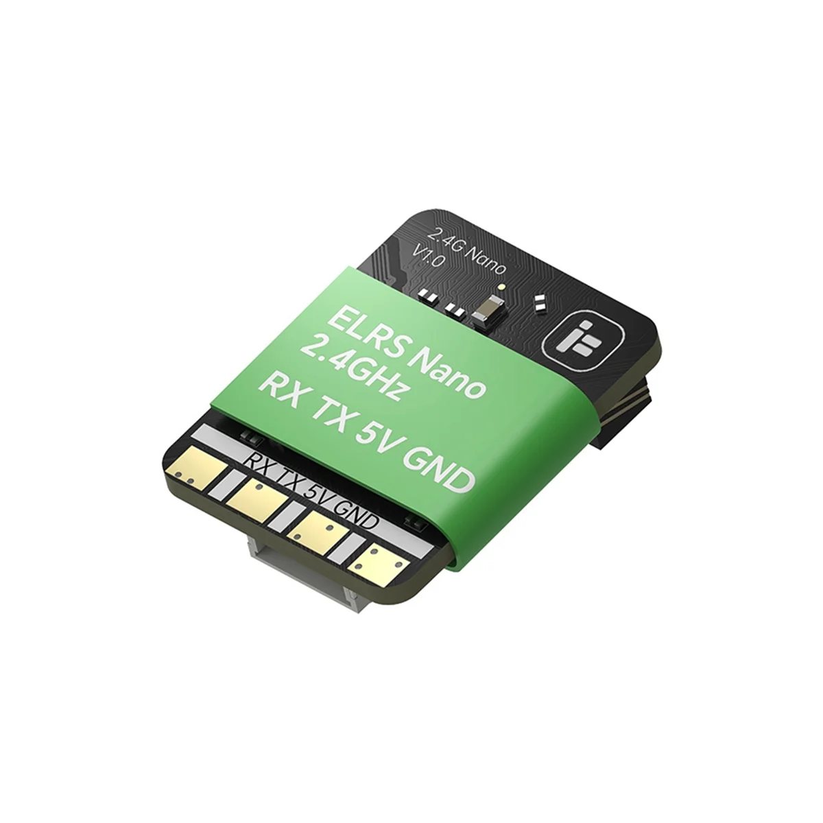 AT-ExpressLRS ELRS Nano Ricevitore ELRS Ricevitore Nano RX da 2,4 GHz con antenna grande da 70 mm per FPV