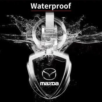 適用於馬自達 2 3 4 5 6 7 8 323 626 CX-3 5 8 9 MS MX-5 30 RX-8 BT-50 ATENZA ATENZA R360 的 3D 金屬汽車標誌鑰匙圈 10 最佳銷售 馬自達2轎車 - №3