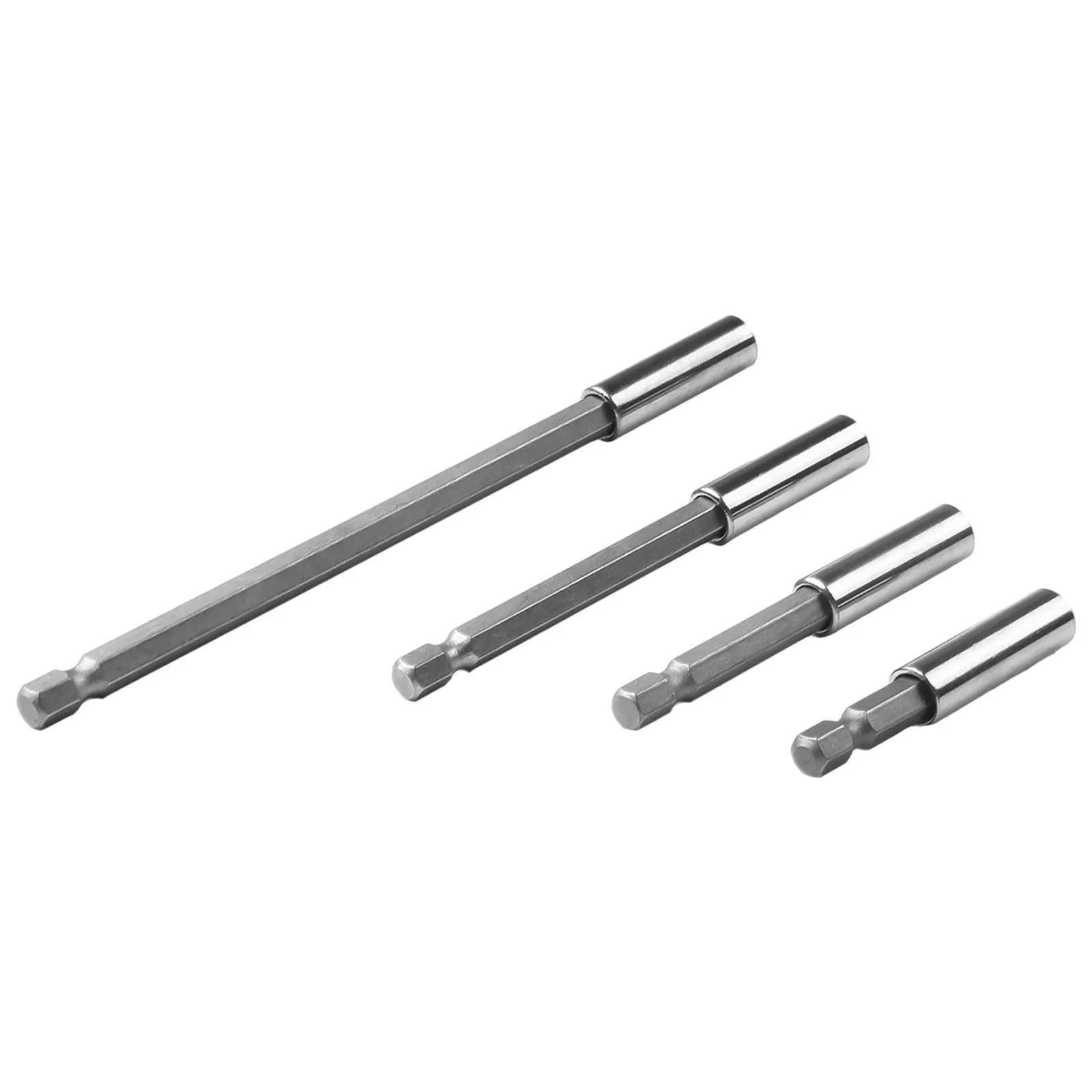 1/4 inch Hex Quick Change Extension Rod for Screwdriver Bits Fits Electric Pneumatic and Cordless Drills with Secure Magnet