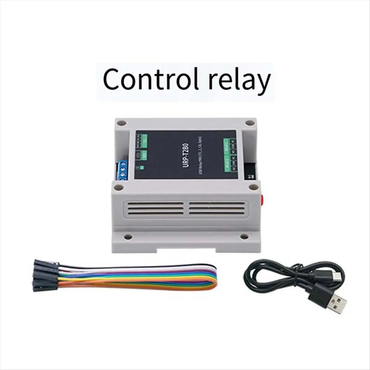 Industrial Control Board USB Relay PRO 2-Way Relay Isolation Rail USB/TTL Control Relay for Automation Application