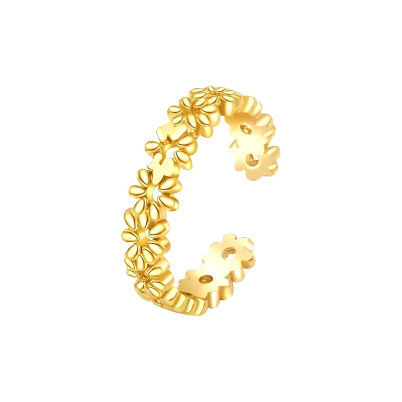 3pcs Gold Plated Dazzling Zircon Toe Ring for Women Girls Classic Adjustable Fashion Summer Beach Foot Jewelry view 5