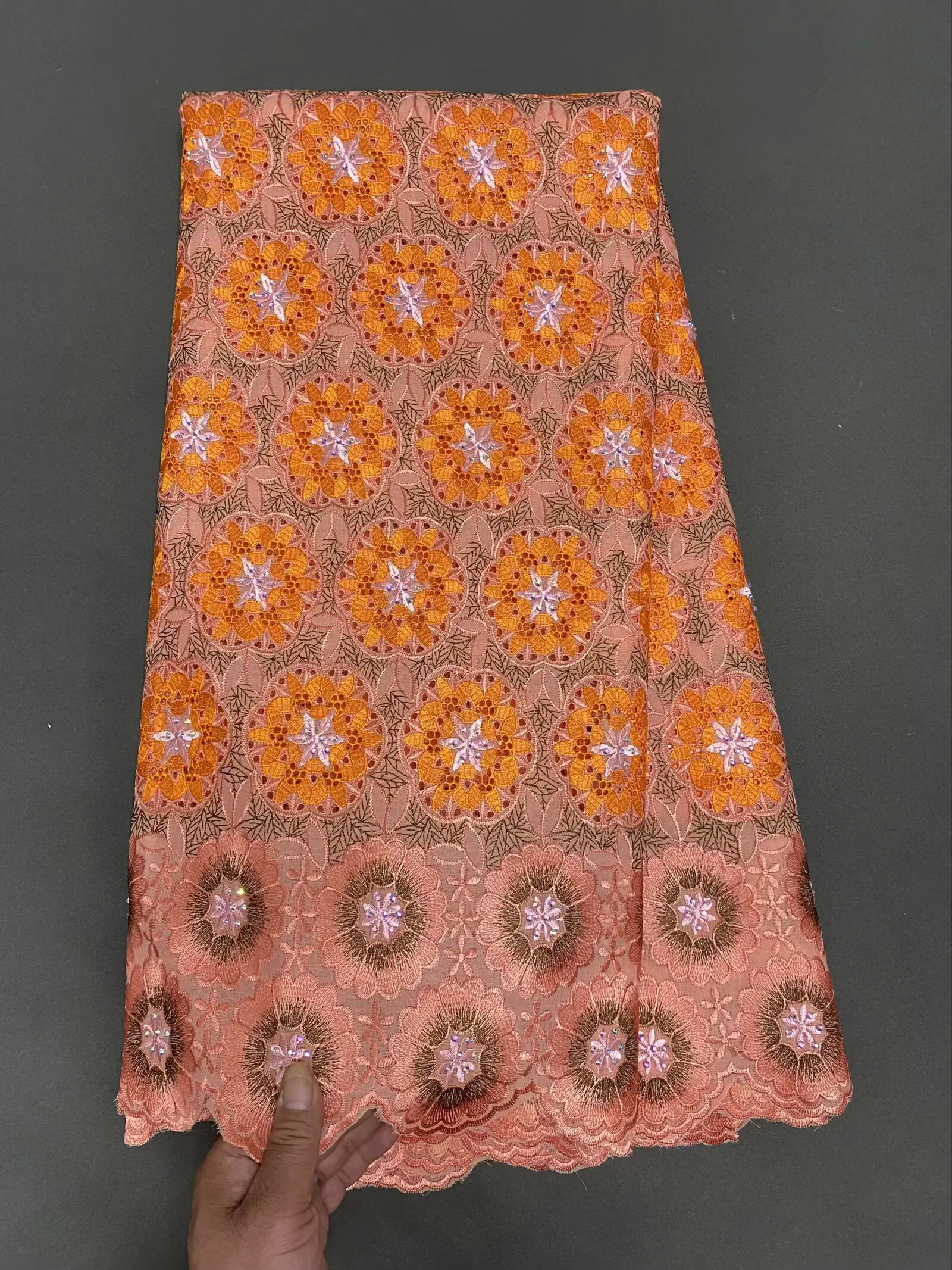 Nigeria Lace Fabric… - image