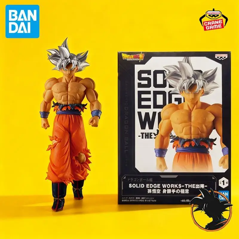 Bandai Original Banpresto Dragon Ball Z el hijo Goku Figura Anime figura de acción modelo muñeca de dibujos animados juguetes para niños decoración Juguete regalo