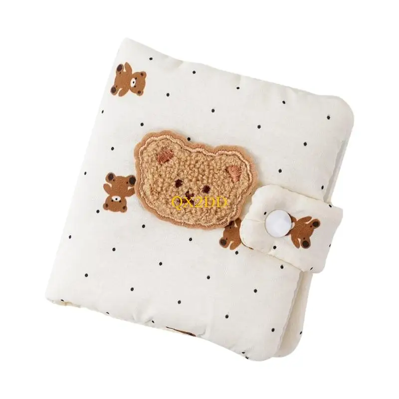 يتضمن كتاب ذكريات ألبوم صور الأطفال QX2D كارتون بير 20 صفحة لصور مقاس 3 بوصات لتوثيق نمو الأطفال الصغار