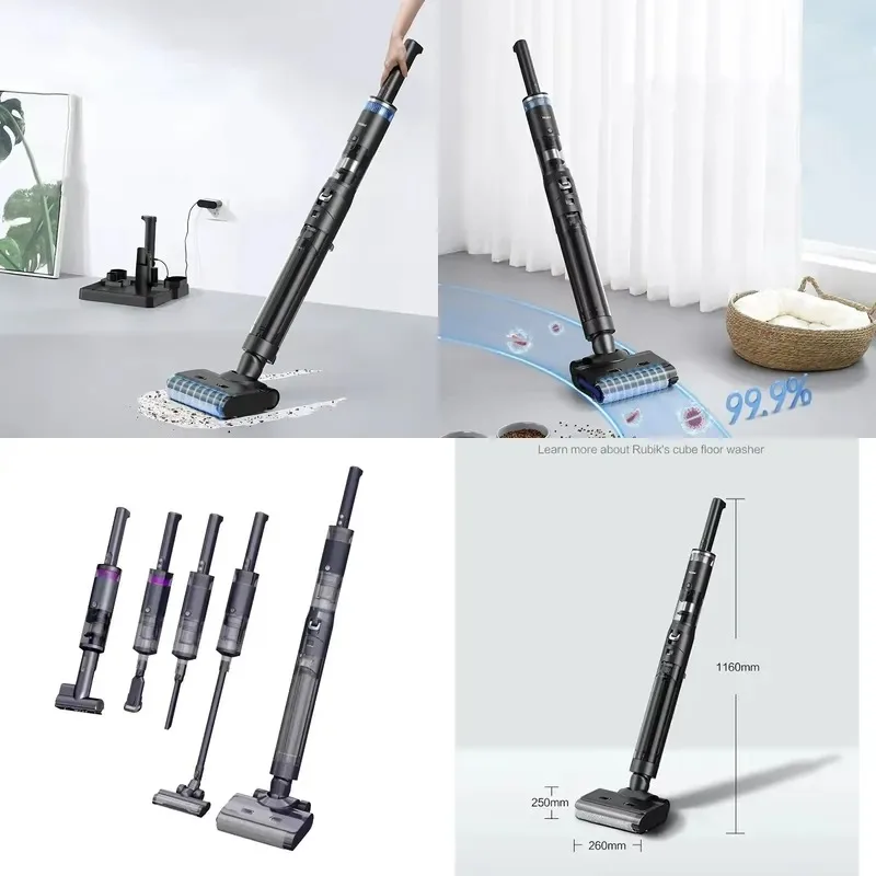 Intelligent Professional Handheld Vacuum Cleaner 5 in 1 Multifunctional Vertical Steam Mop