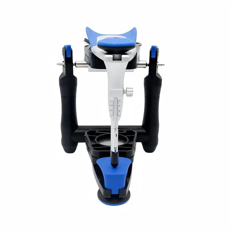 Mini Dental Articulator Professional Lab Model Casting Fixture, Precision Magnetic Adjuster, Oral Implant Impression Tool Device
