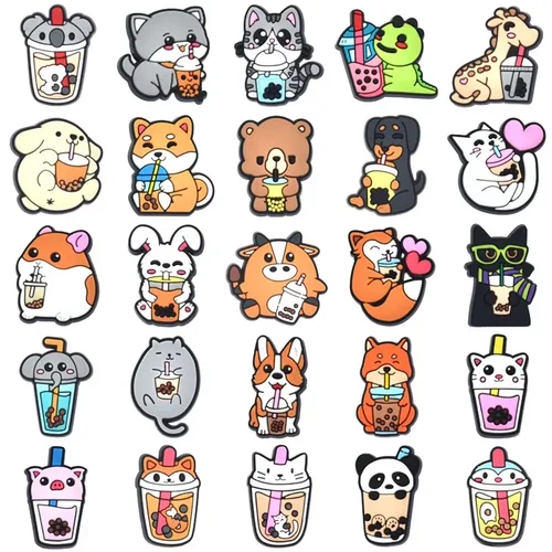 크록스 액세서리용 신발 참, 마시는 밀크티 신발 참, 크록스 장식 핀, 남성 액세서리, 청바지, 여성 나막신 클립 Best5 크록스 액세서리용 신발 참, 마시는 밀크티 신발 참, 크록스 장식 핀, 남성 액세서리, 청바지, 여성 나막신 클립 Best5