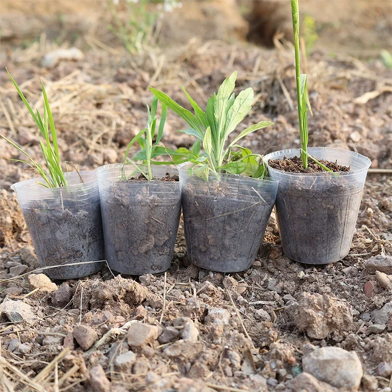 Multi-Function Plants Planting Pots Breathable Bean Pots Convenient Nursing Pots Garden Germination Propagation Starting Tray