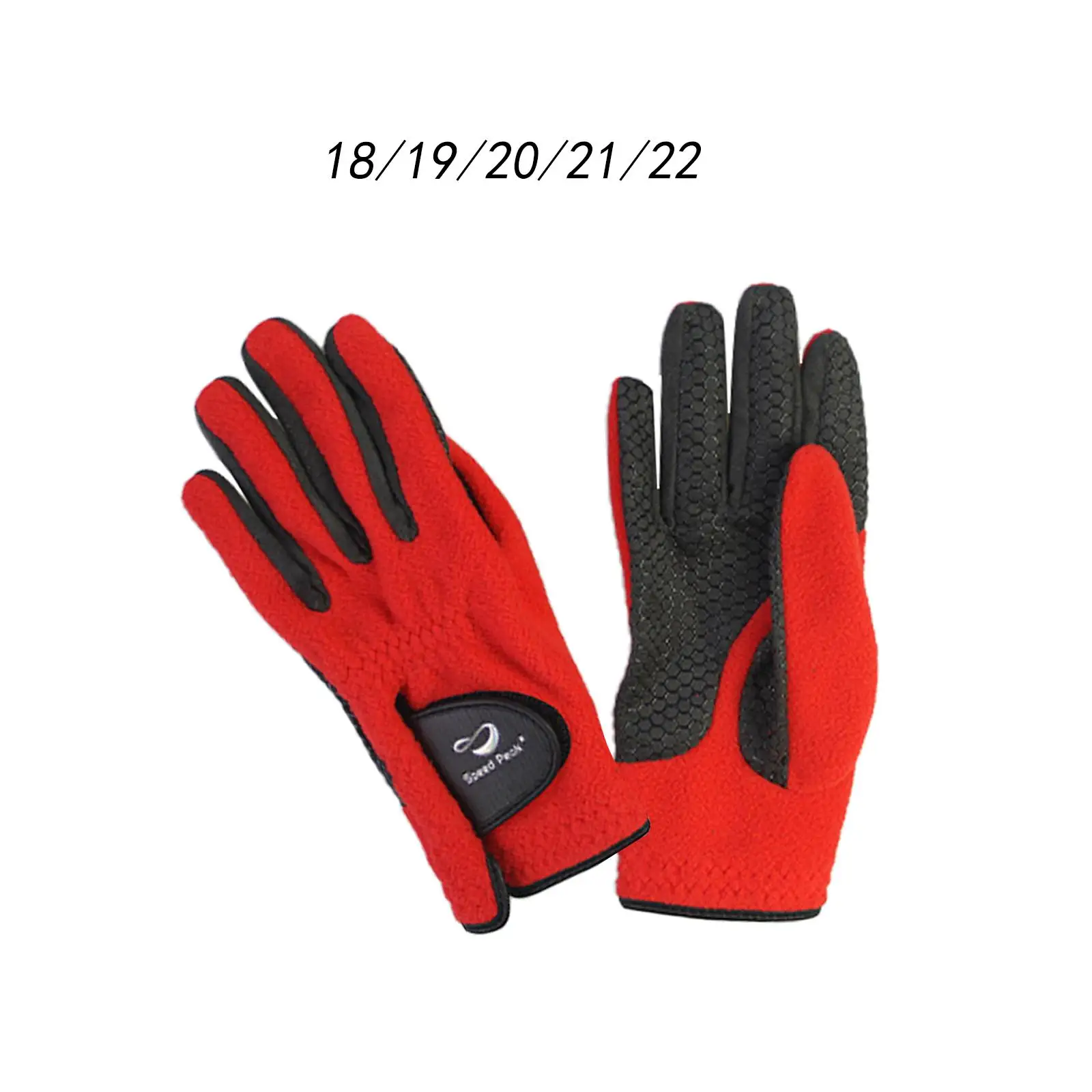 

Golf Gloves Thickened Velvet Adjustable Anti Slip Warmth Comfortable Golf Winter Gloves for Golf Season Outdoor Winter Ladies