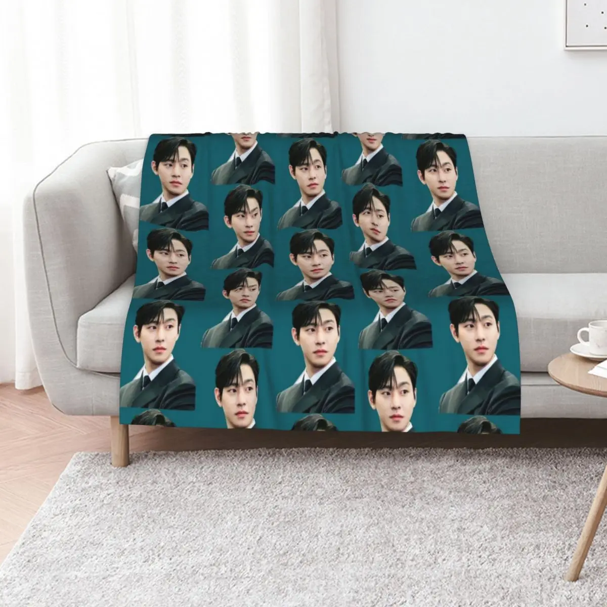 Ahn Hyo-seop - Business Proposal Throw Blanket warm for winter anime Flannels Bed covers Baby Tourist Blankets