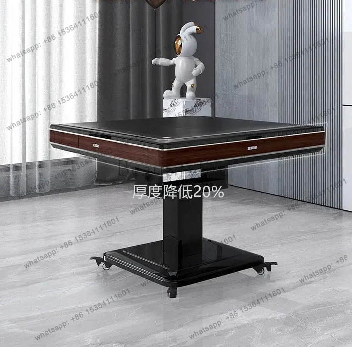 

Folding dining table integrated whirlwind roller coaster mahjong machine automatic rotor type push-free mahjong table