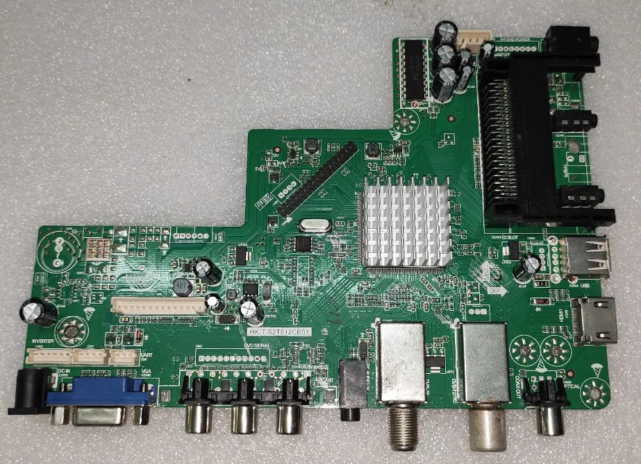 free shipping !!   12V main board HK.T.S2T512CE01   The TV motherboard works perfectly the test is good