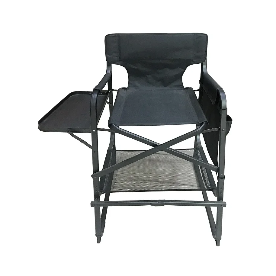 Cloth Black Folding Portable Make Up Chair Aluminium Professional Director Chair Makeup Artist Chair