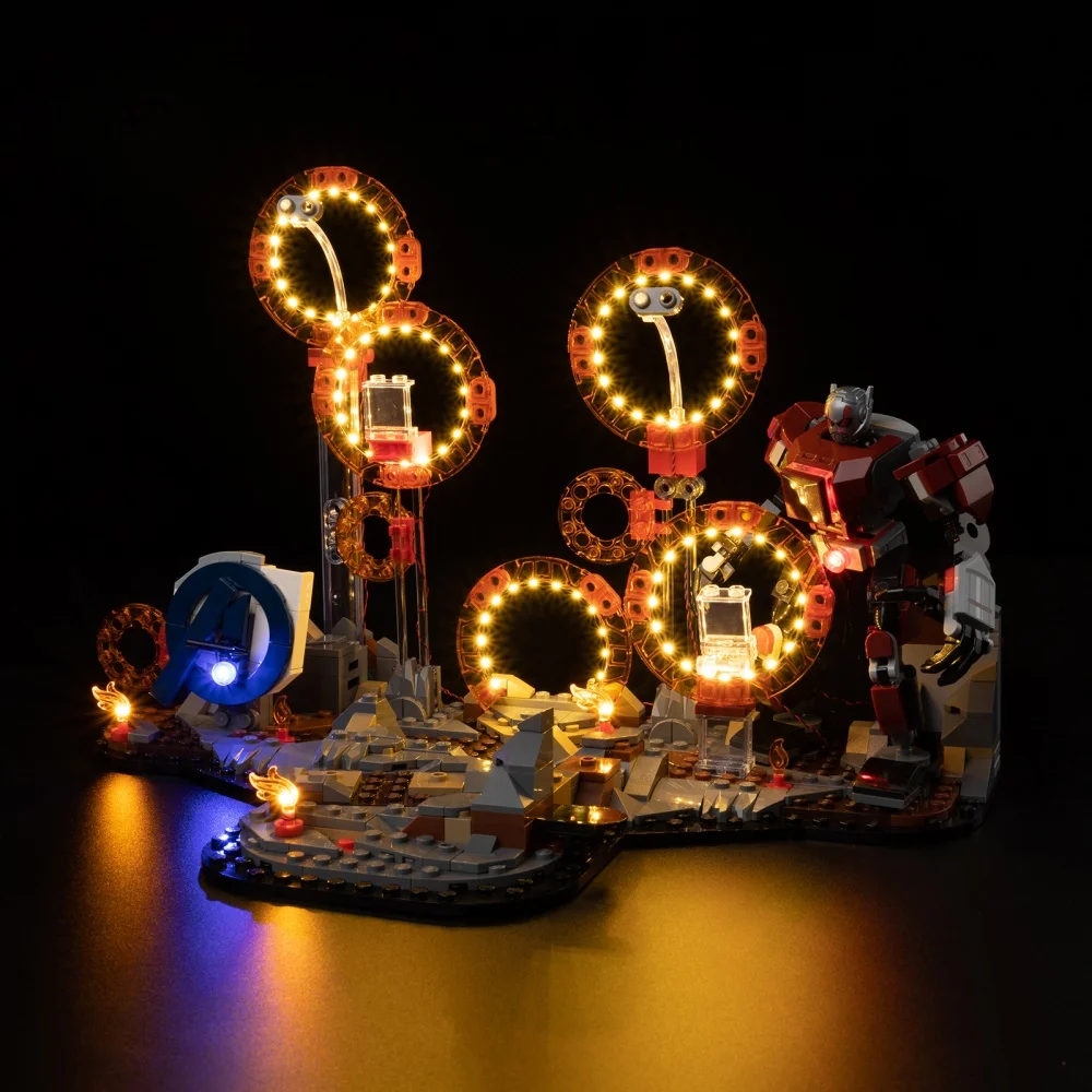 

Lighting Set For LEGO Endgame Final Battle Avengers Not Include Building Block (Only Led Light Kit)