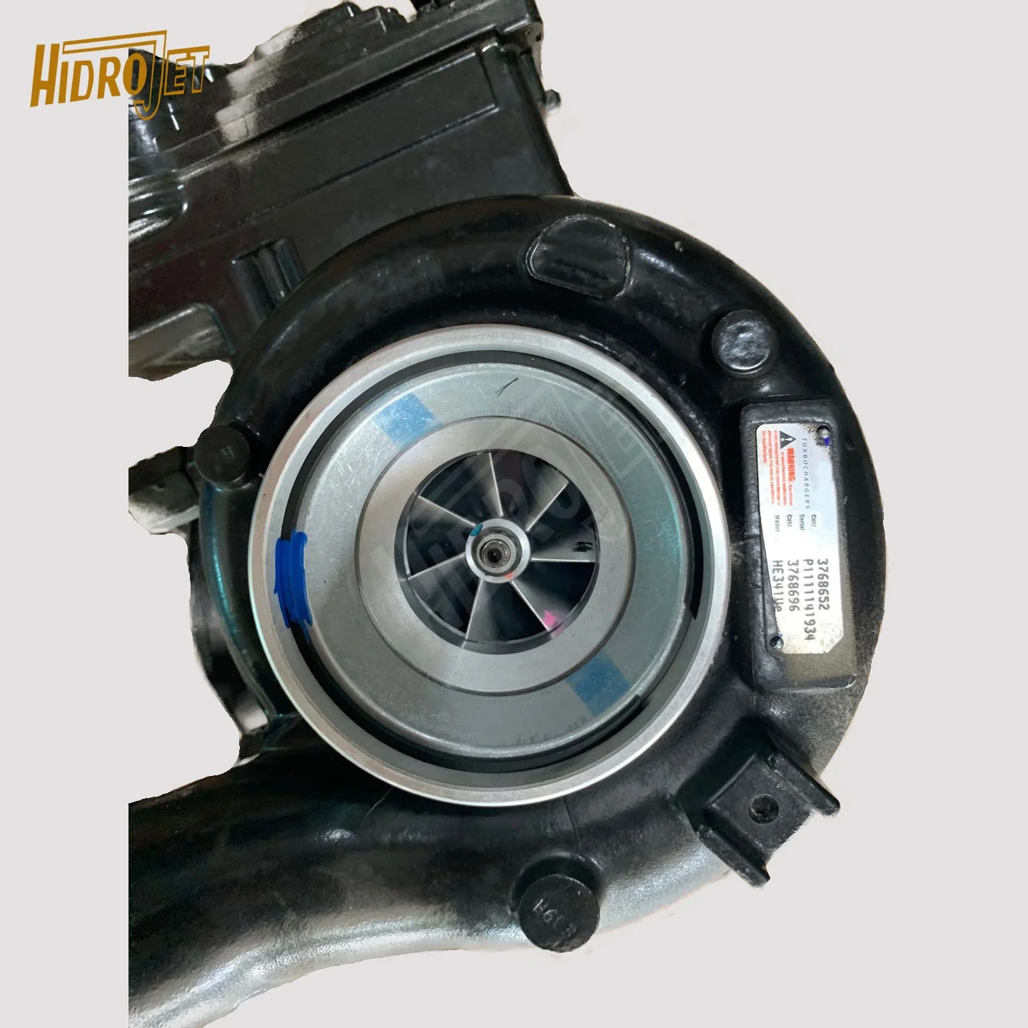 Original Turbocharger  R220-9 Turbocharger 3768662 P1407251617 3768709 HE3410e Excavator Parts