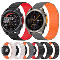 Magnetic Silicone Strap for Zeblaze Stratos 4 3 2 GPS/Vibe 7/Pro/Lite/GTS/GTR 3 Pro/Ares 3 Pro Bracelet Mi Watch S4 S1 22mm Band