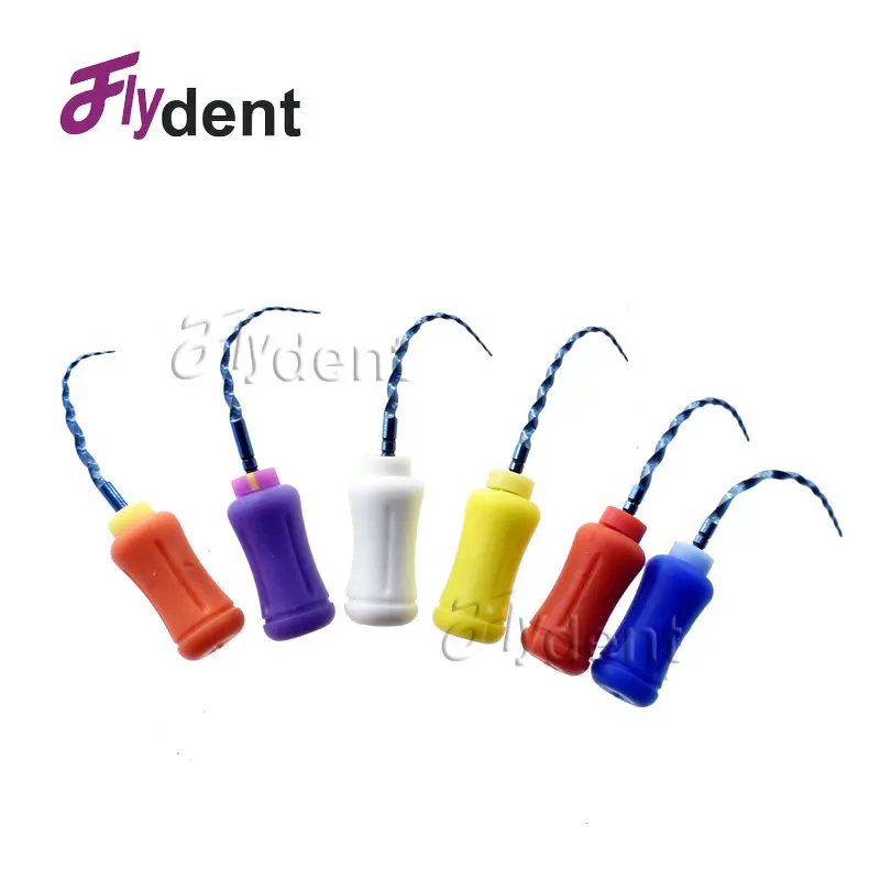 Dental Endodontics NiTi Hand Use Super Rotary File 21/ 25mm SX-F3 Dental Root Canal Files Dentisty Materials Tools 6 Pcs/Box