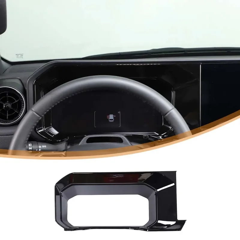 

For Toyota Land Cruiser Prado 250 LC250 2024+ ABS Car Dashboard Screen Decoration Frame Sticker Car Interior Accessories LHD