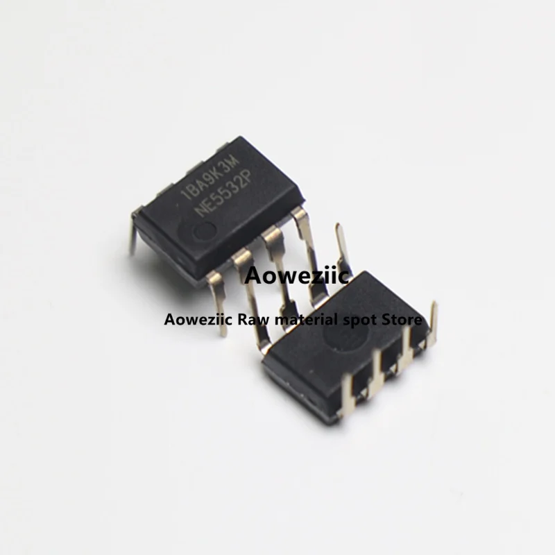 Aoweziic 2021+ 100% New Imported Original NE5532P NE5532 DIP-8 High Performance Low Noise Dual Operational Amplifier