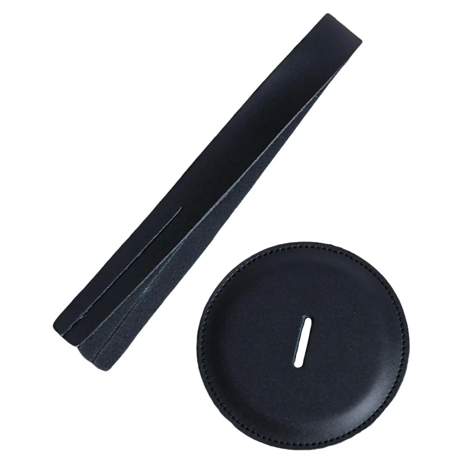 Percussion Instrument Accessories Marching Cymbal Straps Replacement Soft PU Leather Belt Hand Protection for Cymbals Drum Set