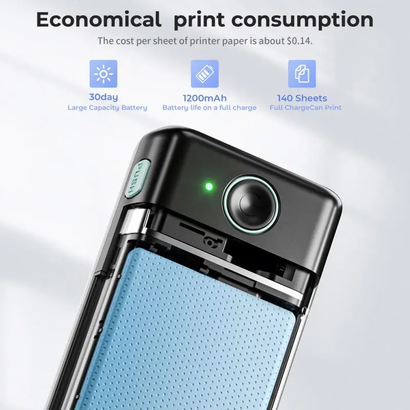 M08F-Tattoo Thermal Tattoo Printer Lightweight Wireless Stencil Printer For Creative Tattooing