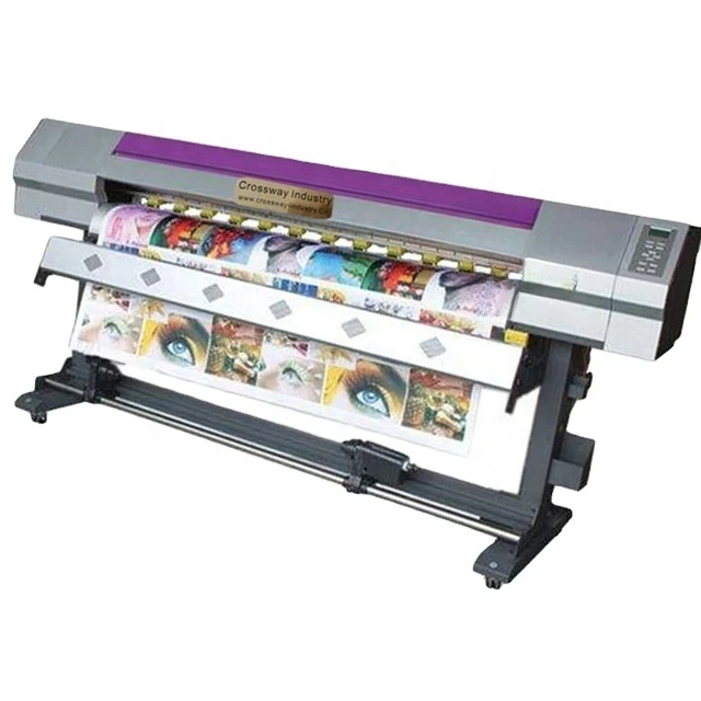 For2.2m 2.5m 3.2m CY1800 Fast Speed Digital Flex Banner Eco Solvent Printer Outdoor Printing Machine From CrossWay Yi Industry