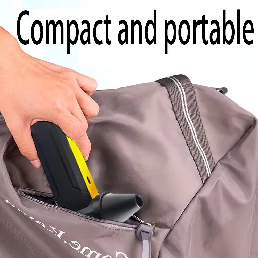 160000 RPM Brushless Motor Electric Turbo Jet Fan High-Speed Turbo Violent Fan Type-C Rechargeable Powerful Dust Blower 10000mA