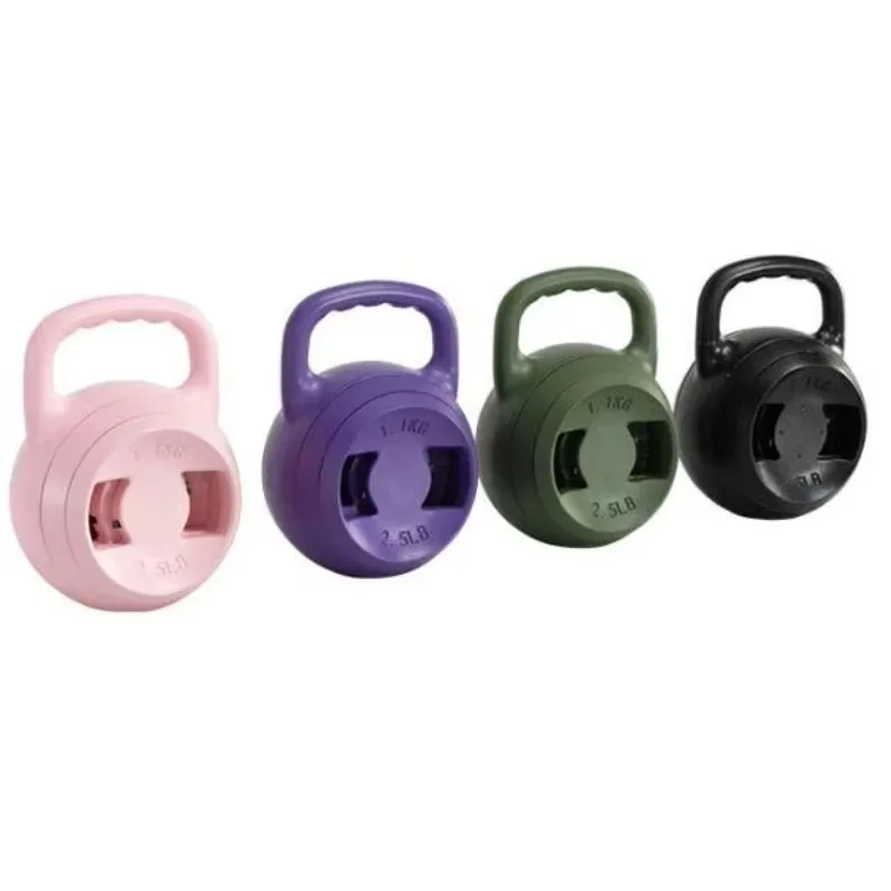 Custom Logo Cement Adjustable Kettlebell Dumbbell Set - Multi-Functional Fitness Equipment for Home & Gym Strength Training