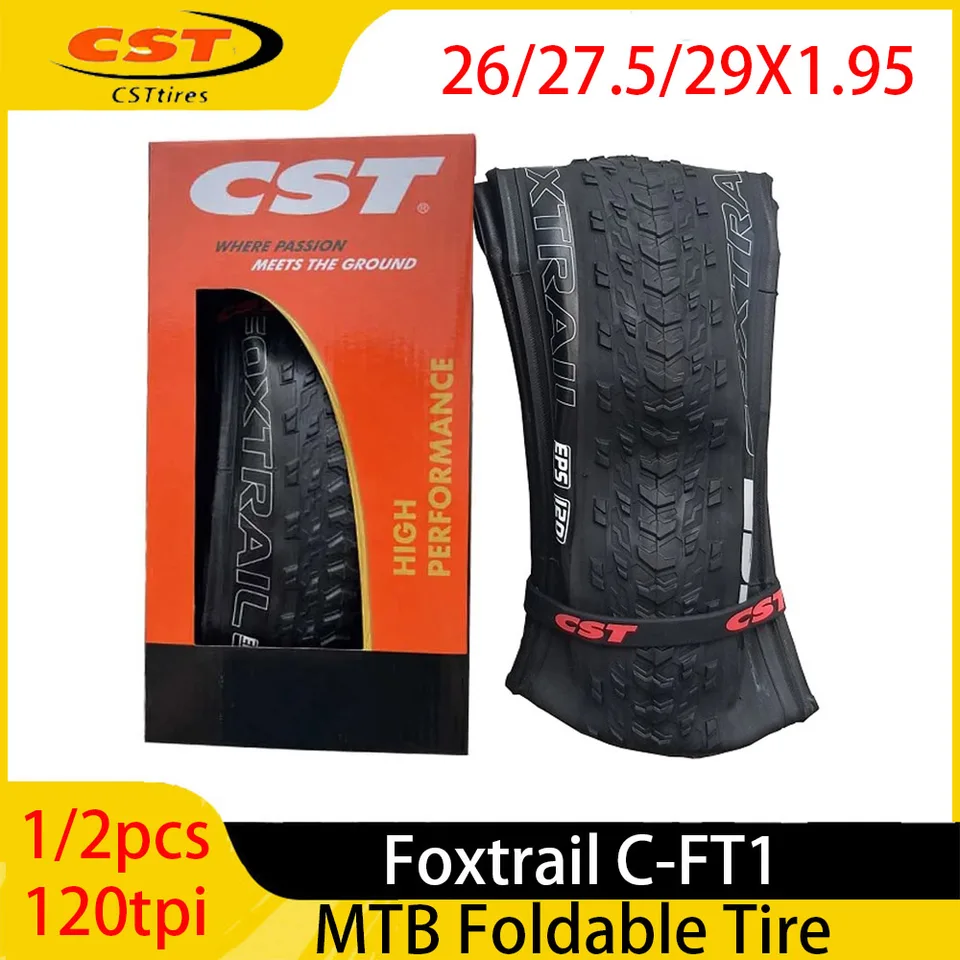 CST 26/27.5/29X1.95 MTB Foldable Tires