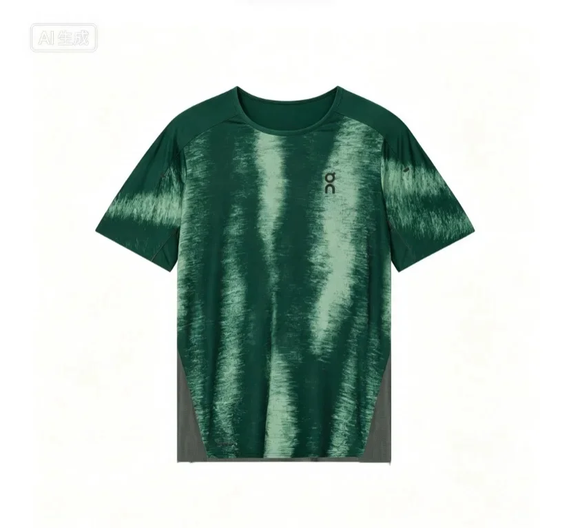 2026 27 New Men's Sports Speed Drying T-shirt Lightweight and Breathable 3D Printed Outdoor Wear Fam