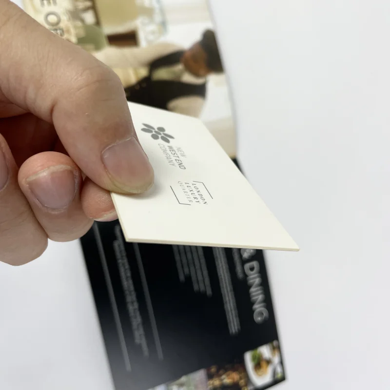 20 0.Zhang.Custom.Custom Ultra-Thick Duplex Business Card with Soft Lamination and Pantone Color Printing