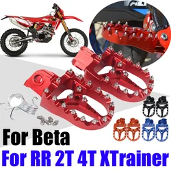 Footrests Footpeg Foot Pegs Rests Pedals For Beta RR 250 300 350 390 400 430 450 480 498 500 520 525 4T RR250 Xtrainer X Trainer