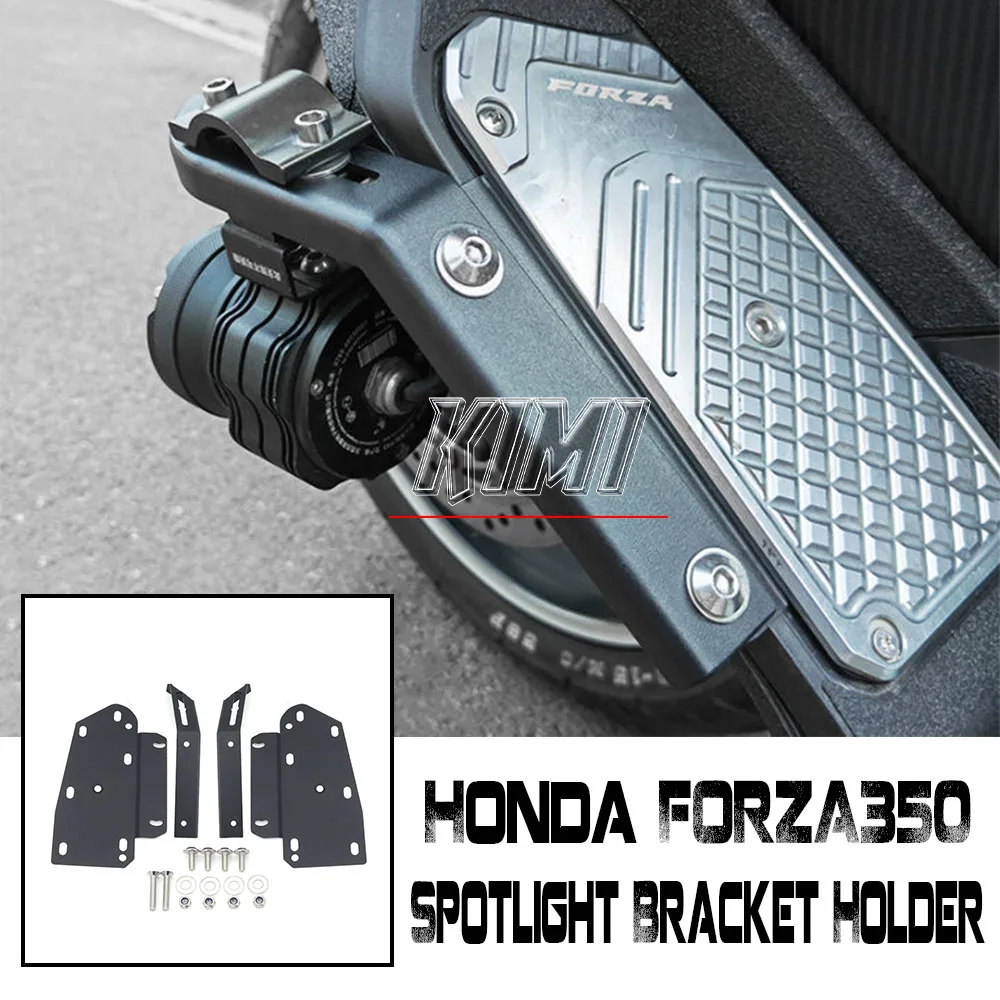 For Honda FORZA350 forza300 NSS350 2021 2022 2023 Motorcycle Accessories Spotlight Bracket Holder Sport Light Fog Light Mount