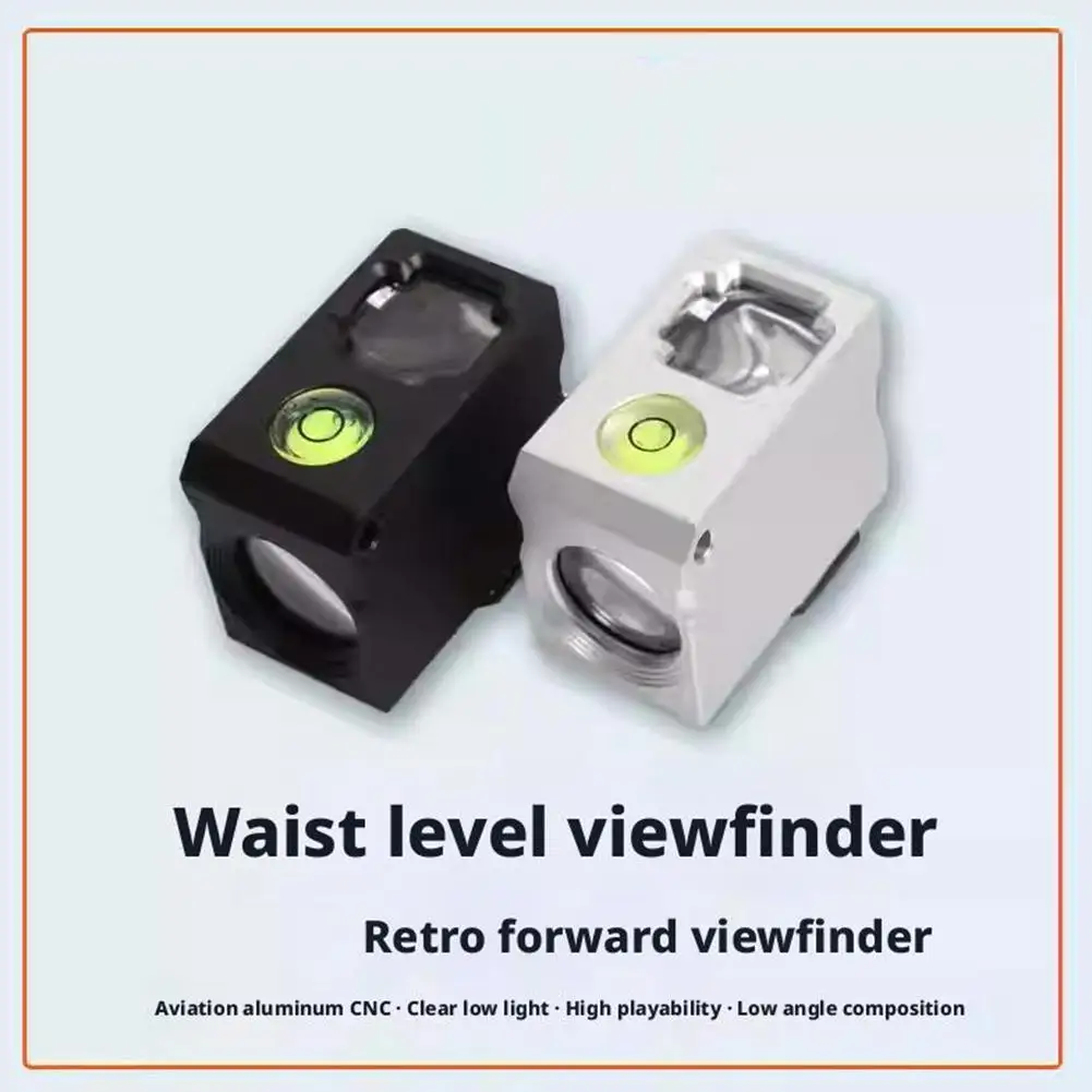 50g Brand-new High Playability Optical Waist-level Viewfinder Low Angle Composition Low Light Accessories For Photographers Q8V4