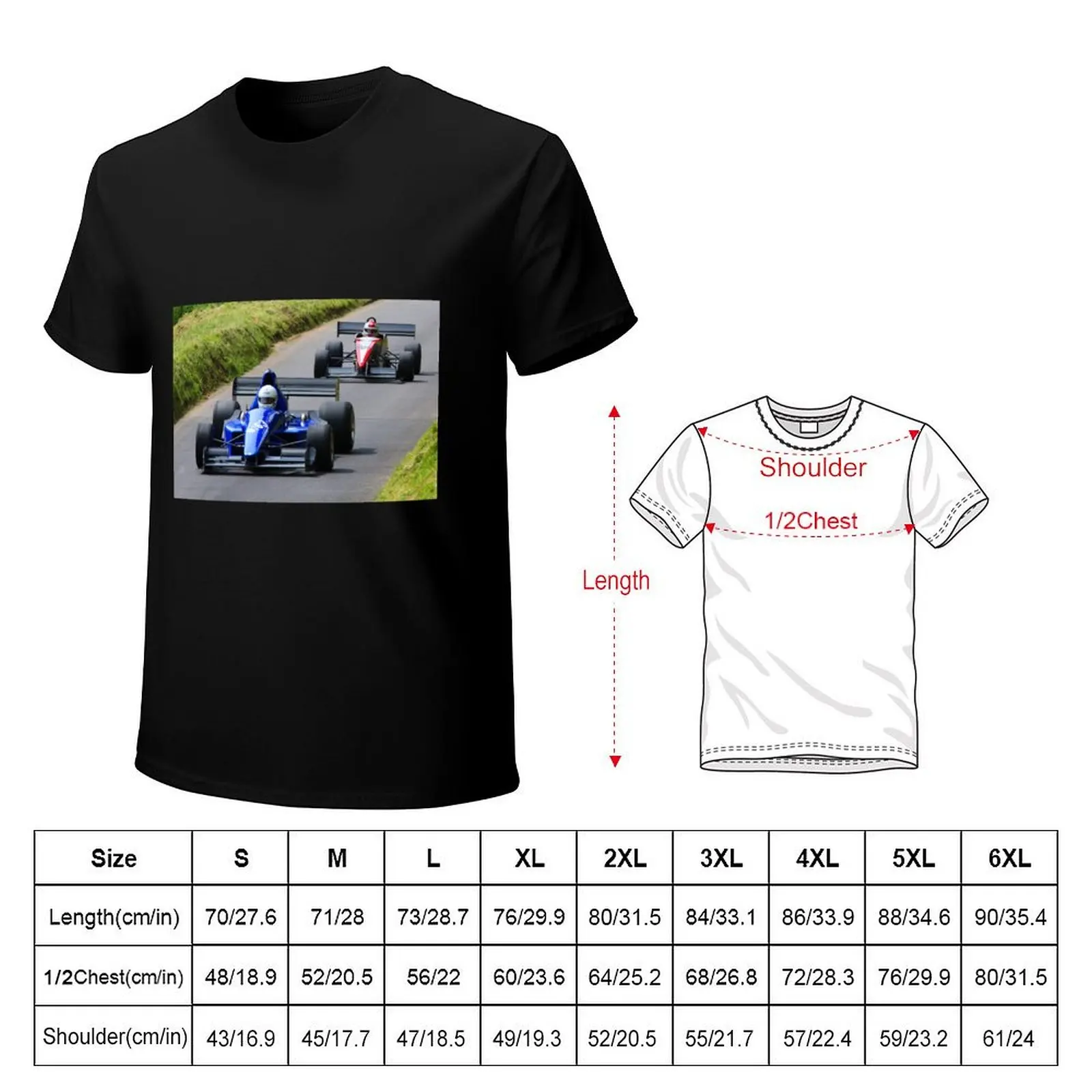 Shelsley Walsh Hill Climb T-Shirt Soft Touch Basic Cotton T-Shirt