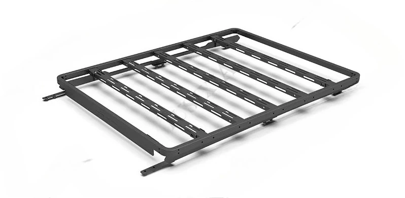 for Wind Deflector Aerodynamic Design Reduced Noise 4x4 Aluminum Steel Roof Rack for Toyota Land Cruiser LC250