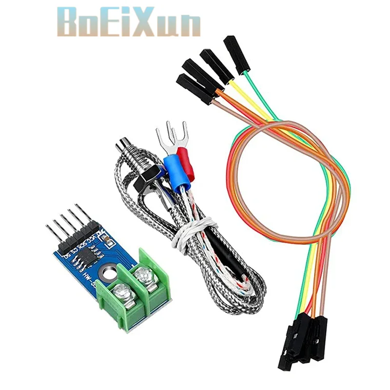 5sets DC 5V MAX6675 Module + K Type Thermocouple Temperature Sensor M6 for Arduino Raspberry Pi