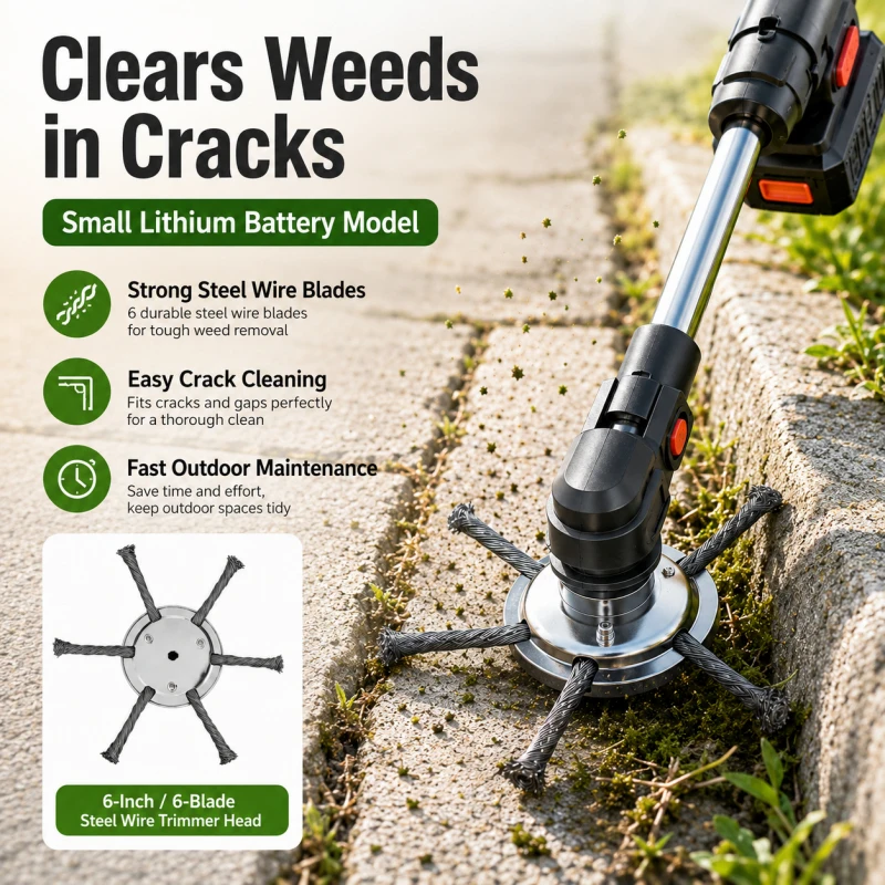 

Twisted Steel Wire Weed Brush Cutter Head, Universal Trimmer Grass Eater Disc, Gas Electric String Mower Replacement Accessories