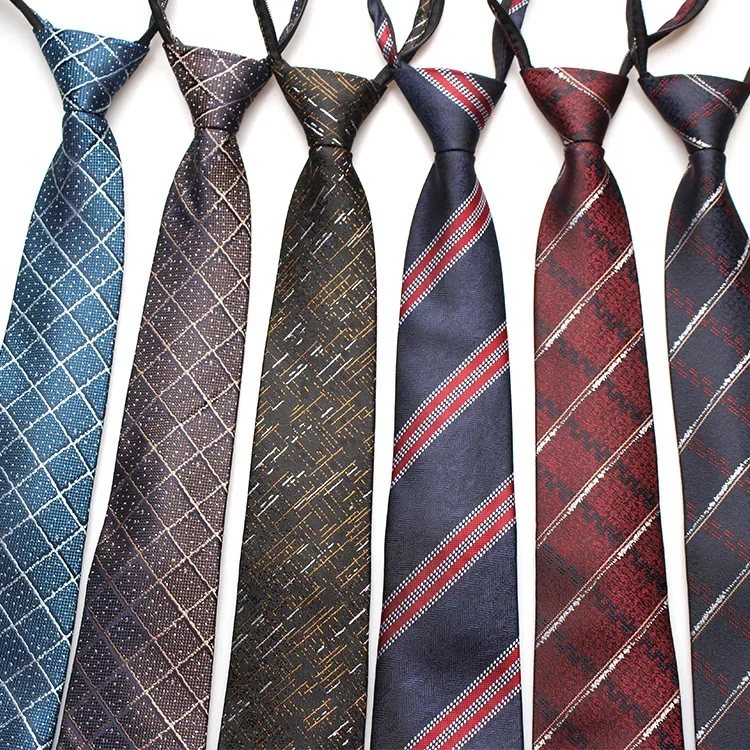 Corbata para hombre, 8cm, moda de negocios, corbata profesional, raya, punto a cuadros, nueva corbata para traje