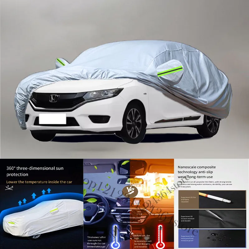 For Honda Greiz Auto Anti snow Anti dust Anti-uv Anti peeling paint And Anti Rainwater 210t car cover Car cover protection