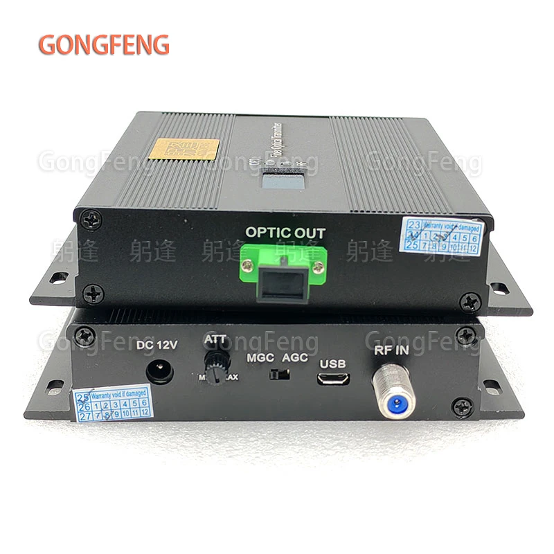 1310nm FTTH CATV الارسال البصري: 10dBm، 5 ~ 10km، مدخل RF مع MGC/AGC وشاشة OLCD من المصنع أفضل الأسعار بالجملة #4