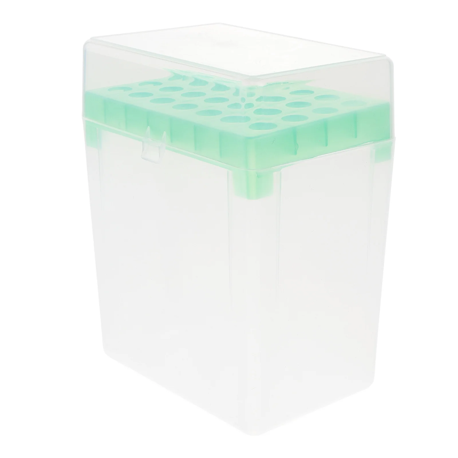 

28-Hole Test Box Sample Storage Holder Tube Container 5Ml Lab Tube Organizer Plastic Vial Holder Space-Saving
