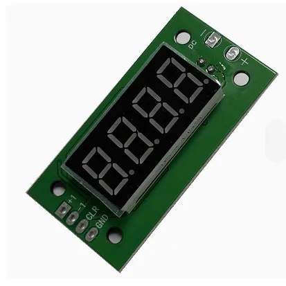 0.36-inch Counter Module 4-digit Addition/Subtraction Reset 5V/24V Low-level Switch Industrial Counting Module