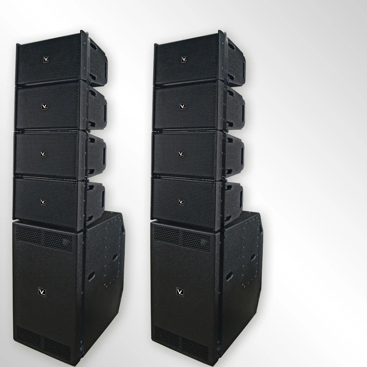Sistema de Audio Profesional HA2 Active Line Array para Actuaciones en Vivo, Altavoz Activo, Soporte de Escenario, Sistema de Audio Activo