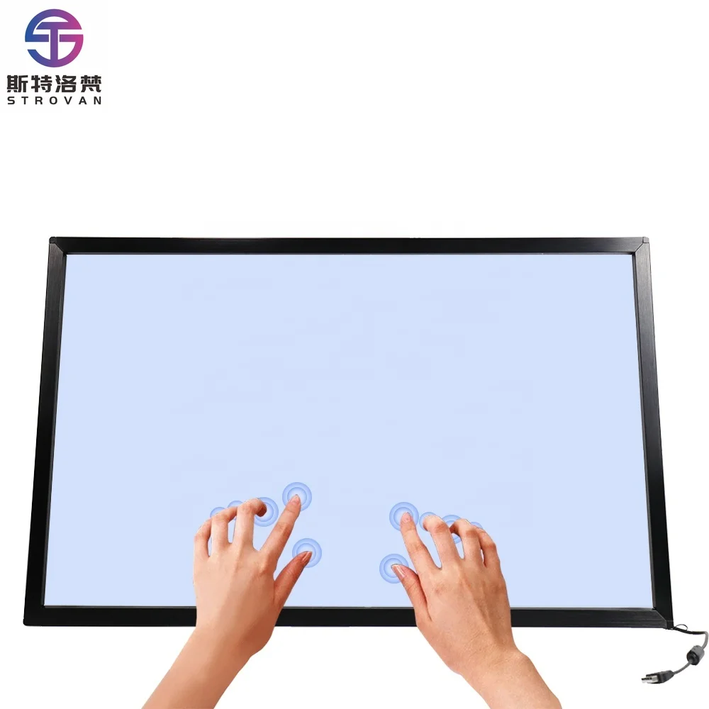 Multi Touch 32 Inch IR Touch Frame Overlay Kit with 40 Points