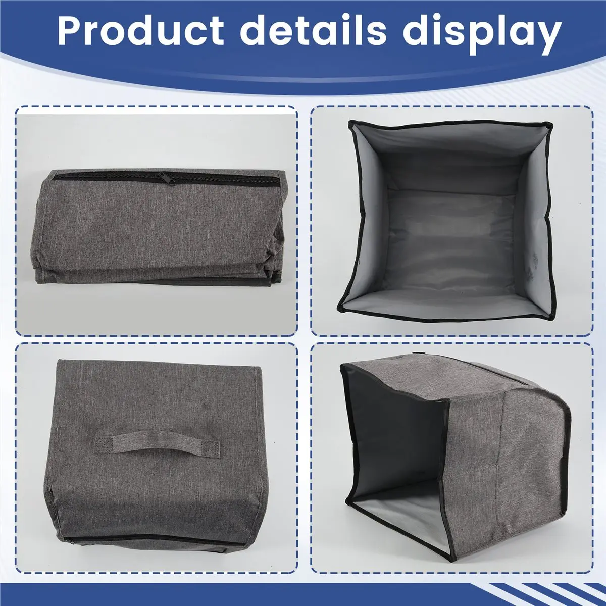 

A89X Serger Machine Cover with Pockets for Storage,Sewing Machine Dust Cover for Most Standard Sergers,Overlock Machine Cover