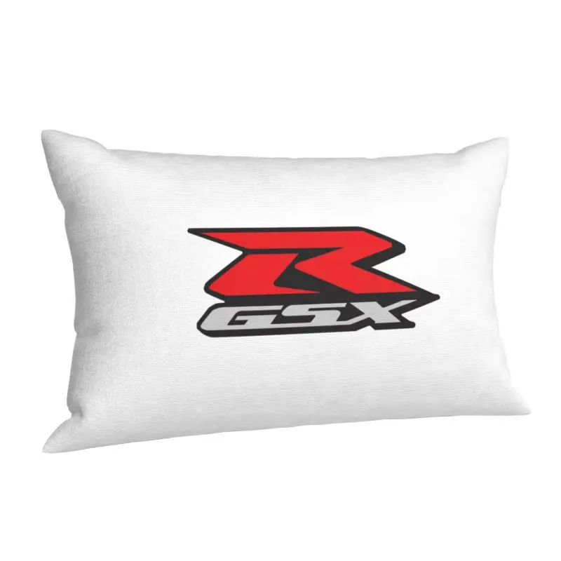 Custom Motorcycle-Suzukies GSXR Racing Motor Pillow Case 75cm x 50cm Cushions Cover Rectangle Pillowcase